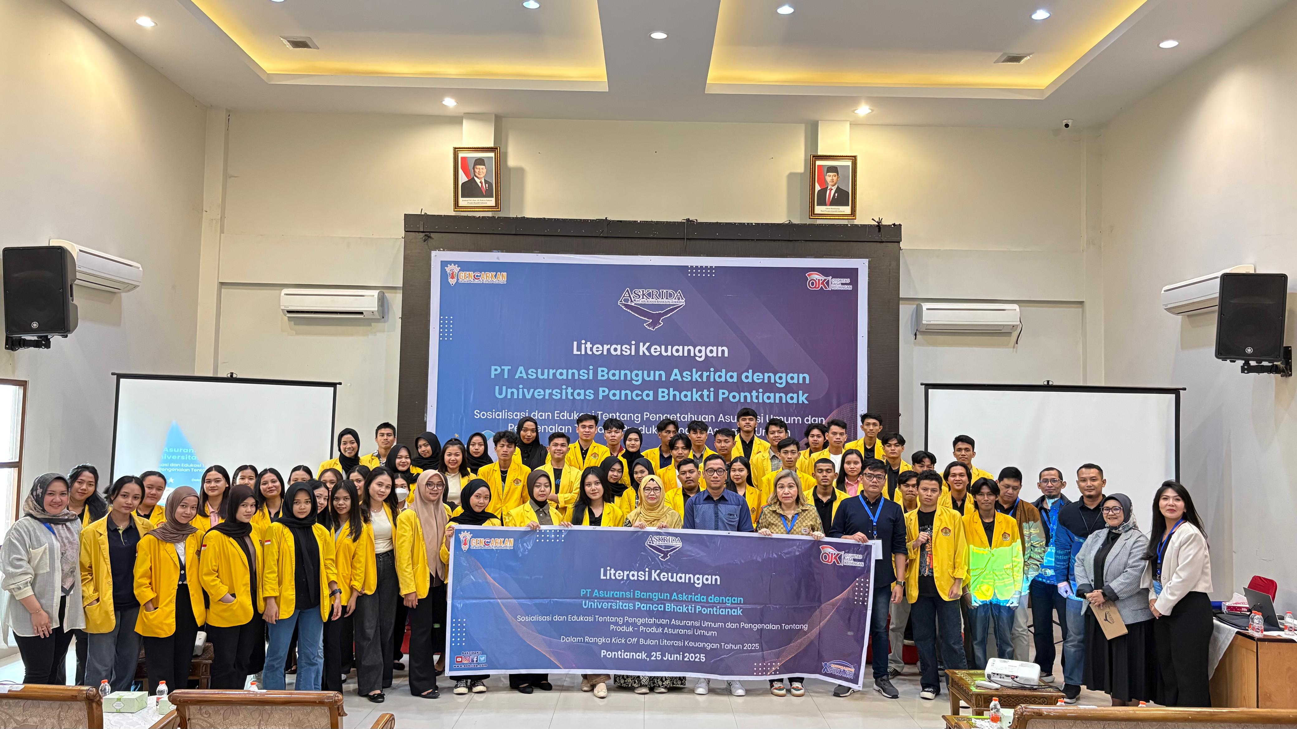 Kegiatan Literasi Keuangan ASKRIDA di Pontianak